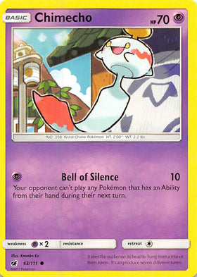 Chimecho [43/111] [Crimson Invasion]