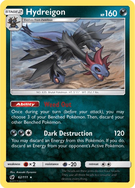 Hydreigon [62/111] [Crimson Invasion]