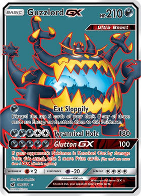 Guzzlord GX [105/111] [Crimson Invasion] Holofoil