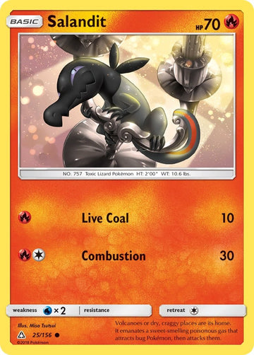Salandit [25/156] [Ultra Prism] Reverse Holofoil