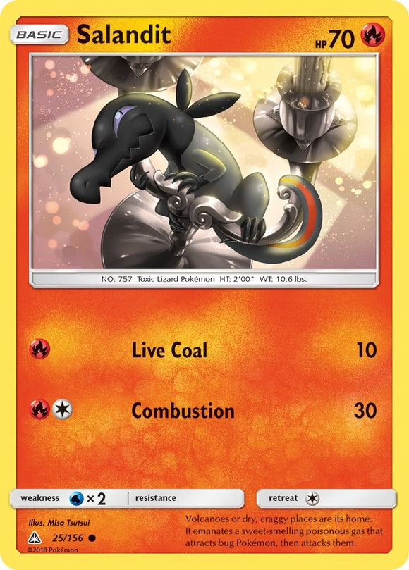 Salandit [25/156] [Ultra Prism] Reverse Holofoil