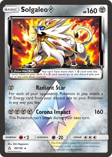Solgaleo Prism Star [89/156] [Ultra Prism] Holofoil