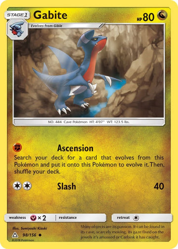 Gabite [98/156] [Ultra Prism] Reverse Holofoil