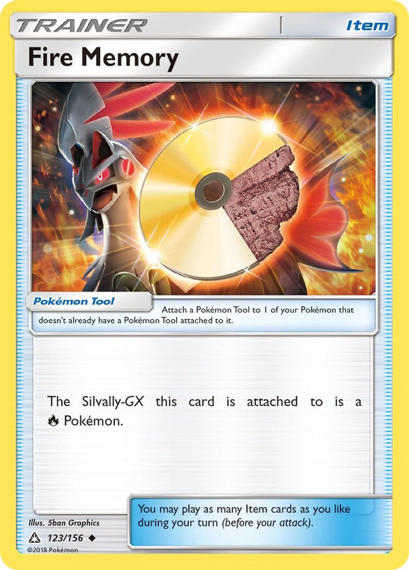 Fire Memory [123/156] [Ultra Prism] Reverse Holofoil