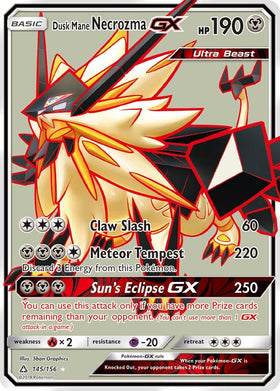 Dusk Mane Necrozma GX [145/156] [Ultra Prism] Holofoil