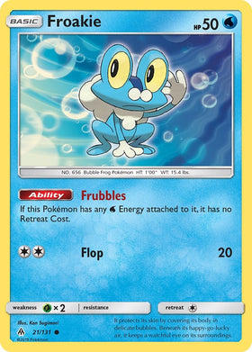 Froakie (21) [21/131] [Forbidden Light] Reverse Holofoil