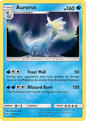 Aurorus [28/131] [Forbidden Light] Reverse Holofoil