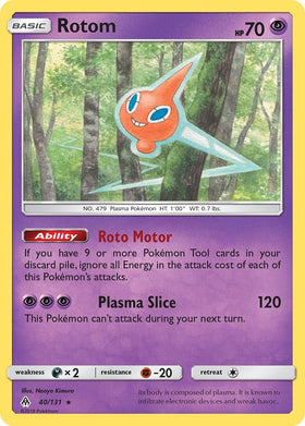 Rotom [40/131] [Forbidden Light]