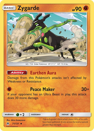 Zygarde (71) [71/131] [Forbidden Light]