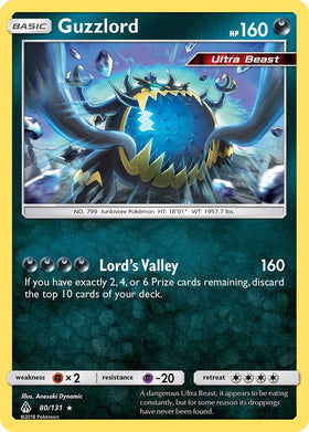 Guzzlord [80/131] [Forbidden Light] Reverse Holofoil