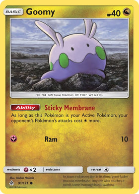 Goomy (91) [91/131] [Forbidden Light] Reverse Holofoil