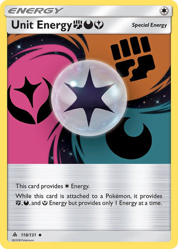 Unit Energy (Fighting/Darkness/Fairy) [118/131] [Forbidden Light]