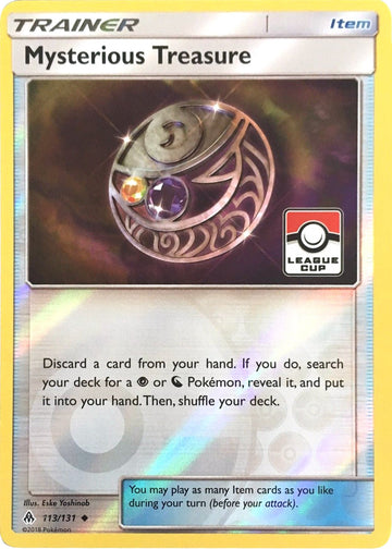 Mysterious Treasure (League Cup) [113/131] [League & Championship Cards] Reverse Holofoil