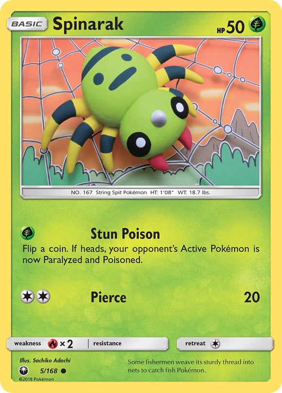 Spinarak [5/168] [Celestial Storm]