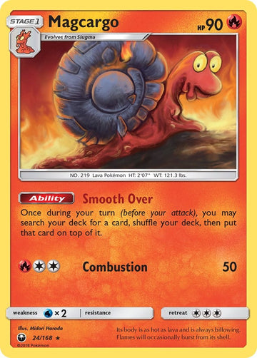 Magcargo [24/168] [Celestial Storm] Reverse Holofoil