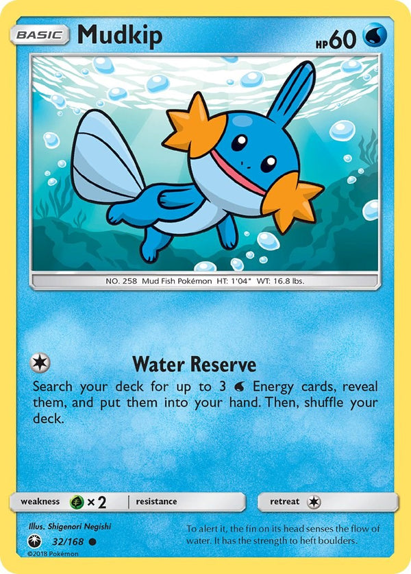 Mudkip [32/168] [Celestial Storm] Reverse Holofoil