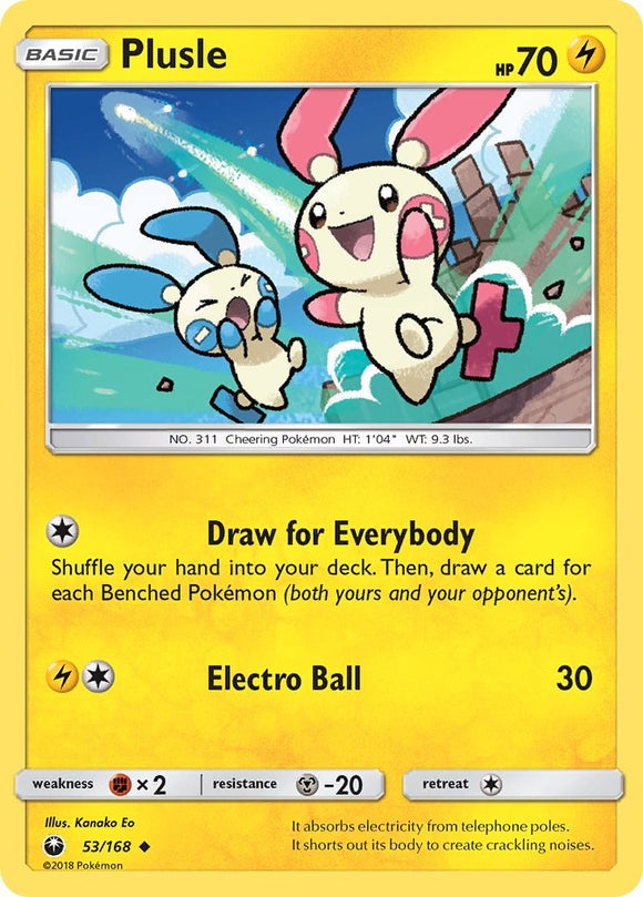 Plusle [53/168] [Celestial Storm]