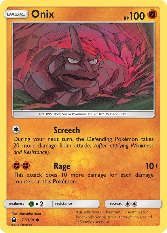 Onix [71/168] [Celestial Storm] Reverse Holofoil