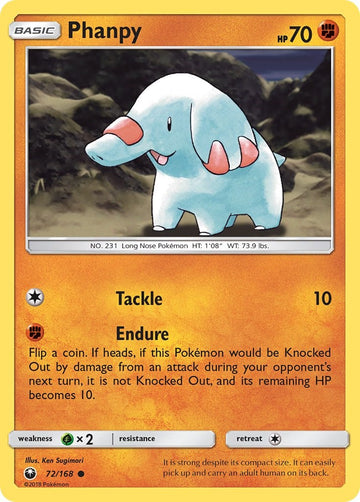Phanpy [72/168] [Celestial Storm]