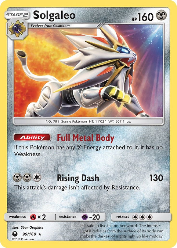 Solgaleo [99/168] [Celestial Storm] Holofoil