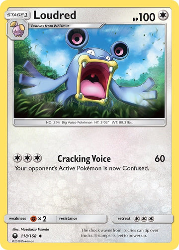 Loudred [118/168] [Celestial Storm] Reverse Holofoil