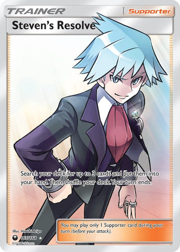 Steven's Resolve [165/168] [Celestial Storm] Holofoil