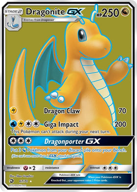 Dragonite GX [67/70] [Dragon Majesty] Holofoil