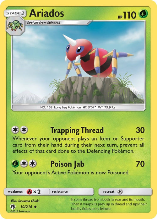 Ariados [10/214] [Lost Thunder]