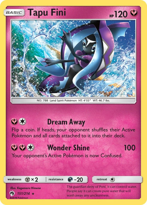 Tapu Fini [151/214] [Lost Thunder] Holofoil
