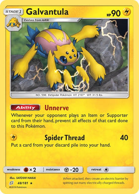 Galvantula [48/181] [Team Up] Reverse Holofoil