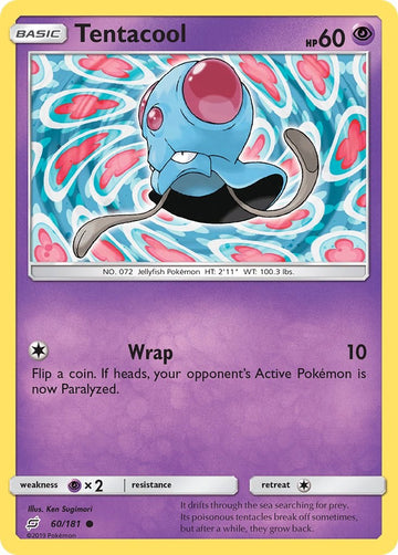 Tentacool [60/181] [Team Up] Reverse Holofoil