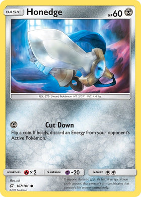 Honedge [107/181] [Team Up] Reverse Holofoil