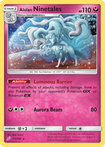 Alolan Ninetales [111/181] [Team Up] Holofoil