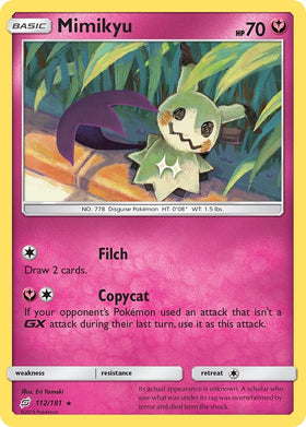 Mimikyu [112/181] [Team Up] Reverse Holofoil