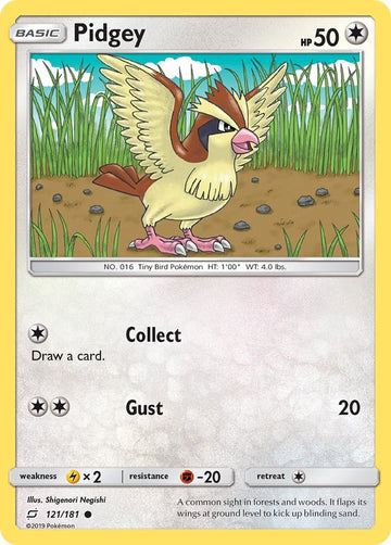 Pidgey (121) [121/181] [Team Up]