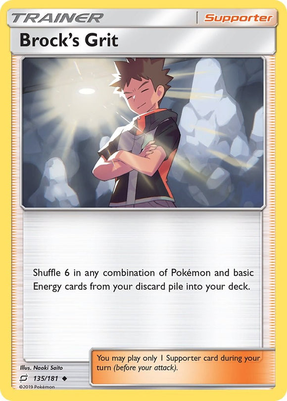 Brock's Grit [135/181] [Team Up] Reverse Holofoil
