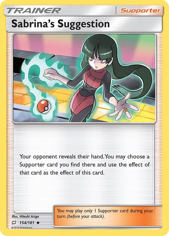 Sabrina's Suggestion [154/181] [Team Up] Reverse Holofoil