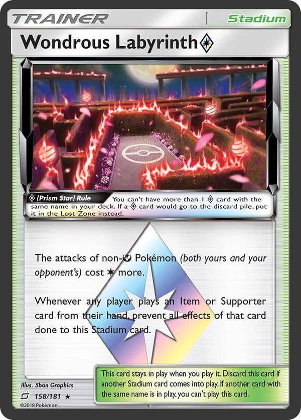Wondrous Labyrinth Prism Star [158/181] [Team Up] Holofoil
