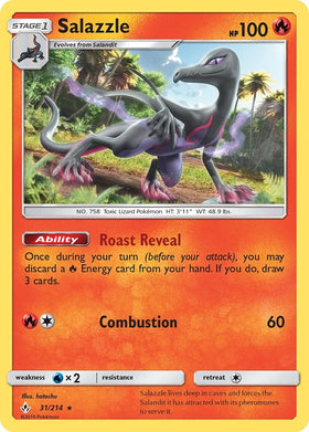Salazzle [31/214] [Unbroken Bonds] Reverse Holofoil