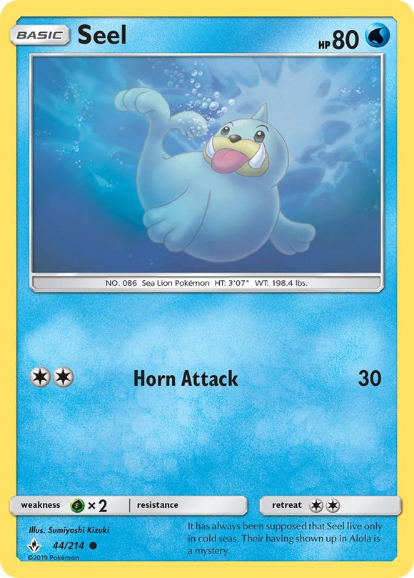 Seel [44/214] [Unbroken Bonds] Reverse Holofoil