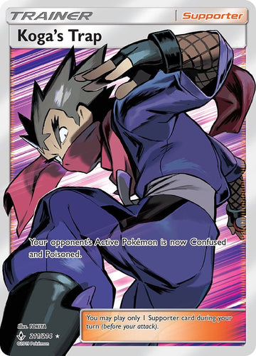 Koga's Trap [211/214] [Unbroken Bonds] Holofoil
