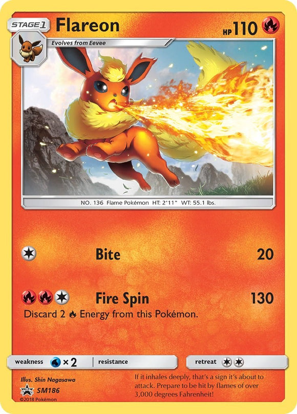 Flareon (Let's Play, Eevee!) [SM186] [Sun & Moon Promos]