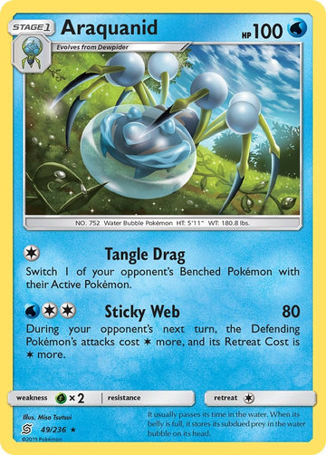 Araquanid [49/236] [Unified Minds] Reverse Holofoil