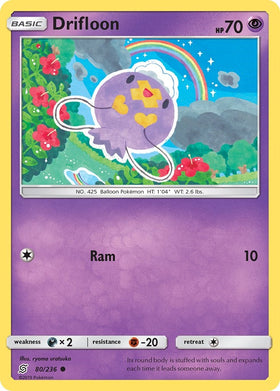 Drifloon [80/236] [Unified Minds] Reverse Holofoil