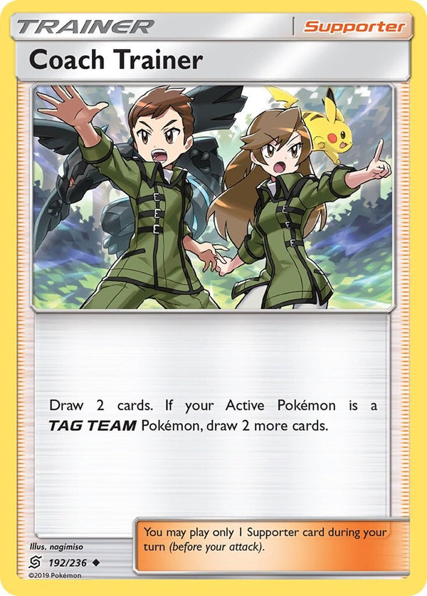 Coach Trainer [192/236] [Unified Minds] Reverse Holofoil