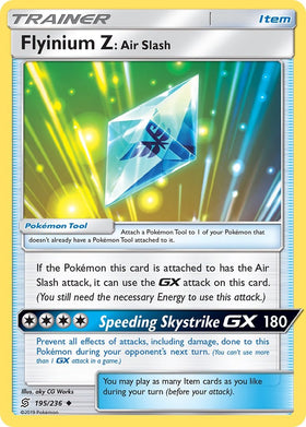 Flyinium Z: Air Slash [195/236] [Unified Minds] Reverse Holofoil