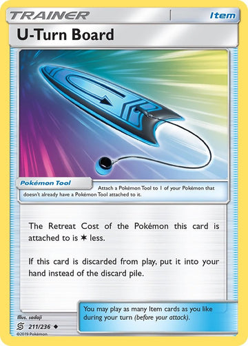 U-Turn Board [211/236] [Unified Minds] Reverse Holofoil