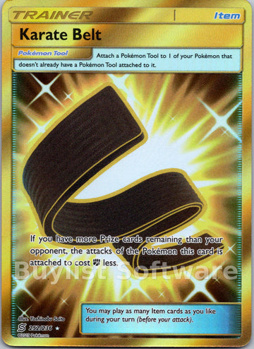 Karate Belt [252/236] [Unified Minds] Holofoil