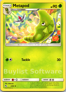 Metapod [2/68] [Hidden Fates]