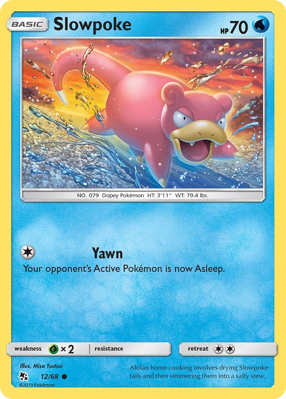 Slowpoke [12/68] [Hidden Fates] Reverse Holofoil